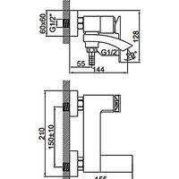Смеситель Ledeme L3178U - Превью изображения №2 — Интернет-магазин Time-Shop