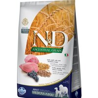 Farmina N&D Low Grain Lamb & Blueberry Adult Medium & Maxi 12 кг