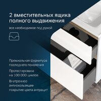  AM.PM Тумба с умывальником X-Joy M85A-FSX1002-WC1002WG - Превью изображения №5 — Интернет-магазин Time-Shop