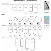 Зеркало Алмаз-Люкс Д-071 70x150 - Превью изображения №8 — Интернет-магазин Time-Shop