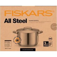 Кастрюля Fiskars All Steel 1064752 - Превью изображения №6 — Интернет-магазин Time-Shop