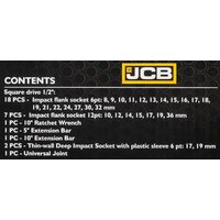 Универсальный набор инструментов JCB 4323-5MPB (60553) - Превью изображения №11 — Интернет-магазин Time-Shop