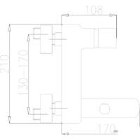 Смеситель Armatura Korund 4004-010-00 - Превью изображения №2 — Интернет-магазин Time-Shop