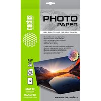 CACTUS матовая A6 650г/м2 10 л CS-MMA665010