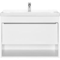  Акватон Тумба под умывальник Хоуп 80 1A287301HP2B0 (белый матовый) - Превью изображения №8 — Интернет-магазин Time-Shop