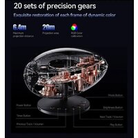 Проектор Wanbo Eva Galaxy Light WPL11 (коричневый) - Превью изображения №13 — Интернет-магазин Time-Shop