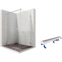 Душевой уголок Ambassador Set 10011103L-ST3 - Превью изображения №1 — Интернет-магазин Time-Shop