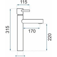 Смеситель Rea Tess REA-B0229 (черный) - Превью изображения №7 — Интернет-магазин Time-Shop