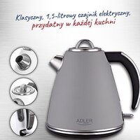 Электрический чайник Adler AD 1343G - Превью изображения №9 — Интернет-магазин Time-Shop