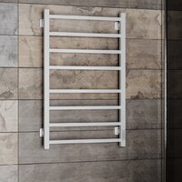 Полотенцесушитель Roxen Square BK-109SW-8T 11050-5385W (белый) - Превью изображения №3 — Интернет-магазин Time-Shop