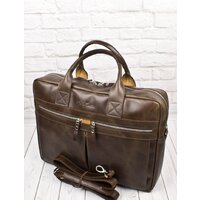 Сумка Carlo Gattini Montebello 1033-02 (темно-коричневый) - Превью изображения №4 — Интернет-магазин Time-Shop
