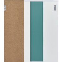  Doratiz Шкаф с зеркалом Вега 60 (правый, белый) - Превью изображения №6 — Интернет-магазин Time-Shop