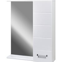 Doratiz Шкаф с зеркалом Вега 60 (правый, белый)
