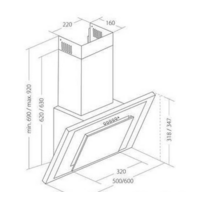Кухонная вытяжка Akpo Nero 50 WK-4 (белый) - Превью изображения №2 — Интернет-магазин Time-Shop