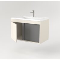  Дабер Тумба под умывальник 014 Cersanit Como 70 Т14.7C.0.19 (бежевый/серый) - Превью изображения №2 — Интернет-магазин Time-Shop