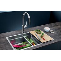 Кухонная мойка Blanco Etagon 700-IF (зеркальная полировка) 524272 - Превью изображения №3 — Интернет-магазин Time-Shop