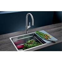 Кухонная мойка Blanco Etagon 700-IF (зеркальная полировка) 524272 - Превью изображения №4 — Интернет-магазин Time-Shop