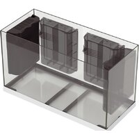 Аквариум Ferplast Dubai 80 Led 125 л (белый) - Превью изображения №8 — Интернет-магазин Time-Shop