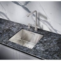 Кухонная мойка Milacio Denia 44 Steel MC.77430 (нержавеющая сталь) - Превью изображения №3 — Интернет-магазин Time-Shop