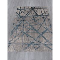 Ковер для жилой комнаты Merinos Liman F478-STAN-GRAY-BLUE (1.6х3) - Превью изображения №5 — Интернет-магазин Time-Shop