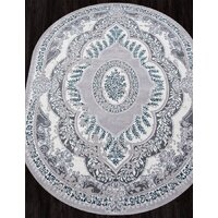 Ковер для жилой комнаты Merinos Palermo F290-OVAL-GRAY (1.6х2.3) - Превью изображения №5 — Интернет-магазин Time-Shop