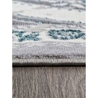 Ковер для жилой комнаты Merinos Palermo F290-OVAL-GRAY (1.6х2.3) - Превью изображения №4 — Интернет-магазин Time-Shop