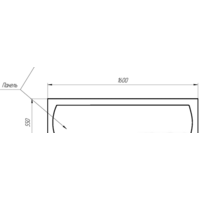 Ванна 1Марка Modern 160x70 - Превью изображения №7 — Интернет-магазин Time-Shop