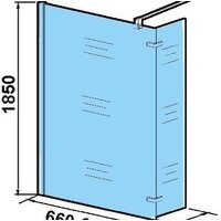 Душевая стенка WeltWasser WW400 70G+30G - Превью изображения №7 — Интернет-магазин Time-Shop