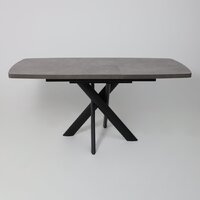 Кухонный стол Мамадома Leonel-130 раздвижной 130-165х85 (дымчатая керамика/черный) - Превью изображения №22 — Интернет-магазин Time-Shop