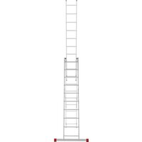 Лестница-стремянка Новая высота NV 223 алюминиевая трёхсекционная 3x10 ступеней - Превью изображения №5 — Интернет-магазин Time-Shop
