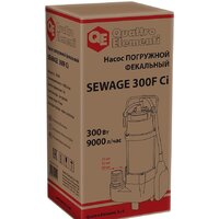 Фекальный насос Quattro Elementi Sewage 300F Ci - Превью изображения №9 — Интернет-магазин Time-Shop