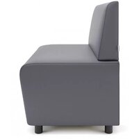 Диван Mio Tesoro Бафф (экокожа/серый) - Превью изображения №3 — Интернет-магазин Time-Shop