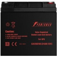 Аккумулятор для ИБП Powerman CA12240/UPS (12В/24 А·ч) - Превью изображения №2 — Интернет-магазин Time-Shop