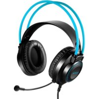 Наушники A4Tech Fstyler FH200U (черный/голубой) - Превью изображения №3 — Интернет-магазин Time-Shop