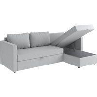 Угловой диван Mio Tesoro Тилаус короткий подлокотник (lt Grey) - Превью изображения №3 — Интернет-магазин Time-Shop