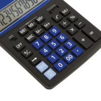 Бухгалтерский калькулятор BRAUBERG Extra 12-BKBU 250472 (черный/синий) - Превью изображения №6 — Интернет-магазин Time-Shop