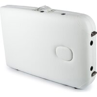 Массажный стол Atlas Sport 60 см складной 3-с деревянный (белый) - Превью изображения №4 — Интернет-магазин Time-Shop