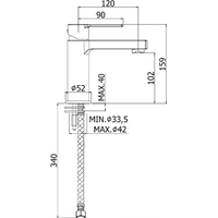 Смеситель Paffoni Ringo RIN071NO - Превью изображения №2 — Интернет-магазин Time-Shop