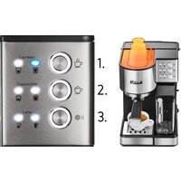 Рожковая кофеварка Yoer Lattimo EMF01S - Превью изображения №2 — Интернет-магазин Time-Shop