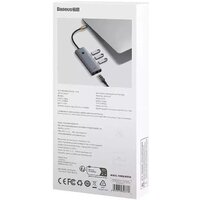 Док-станция Baseus UltraJoy Series 3-Port Hub B0005280B811-11 - Превью изображения №8 — Интернет-магазин Time-Shop