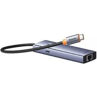 Док-станция Baseus UltraJoy Series 3-Port Hub B0005280B811-11 - Превью изображения №3 — Интернет-магазин Time-Shop