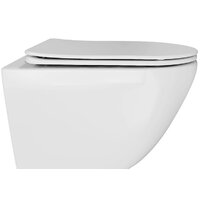 Унитаз подвесной White Wave Meridian Tornado Flush (белый глянец) - Превью изображения №2 — Интернет-магазин Time-Shop