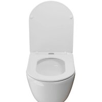 Унитаз подвесной White Wave Meridian Tornado Flush (белый глянец) - Превью изображения №5 — Интернет-магазин Time-Shop