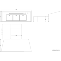 Кухонная вытяжка Faber Chloe XL Cast Iron A110 321.0506.536 - Превью изображения №3 — Интернет-магазин Time-Shop