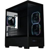 Корпус XASTRA Q500M 3ARGB-FG-C10-UC (черный) - Превью изображения №5 — Интернет-магазин Time-Shop