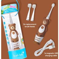 Электрическая зубная щетка Brush-Baby WildOnes Bear - Превью изображения №10 — Интернет-магазин Time-Shop