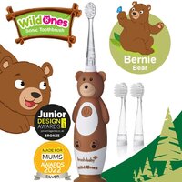 Электрическая зубная щетка Brush-Baby WildOnes Bear - Превью изображения №11 — Интернет-магазин Time-Shop