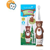 Электрическая зубная щетка Brush-Baby WildOnes Bear - Превью изображения №3 — Интернет-магазин Time-Shop