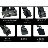 Блок питания Phanteks AMP BH 750W PH-P750BM_BK01 - Превью изображения №6 — Интернет-магазин Time-Shop