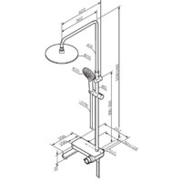 Душевая система  AM.PM Like F0780722 - Превью изображения №13 — Интернет-магазин Time-Shop